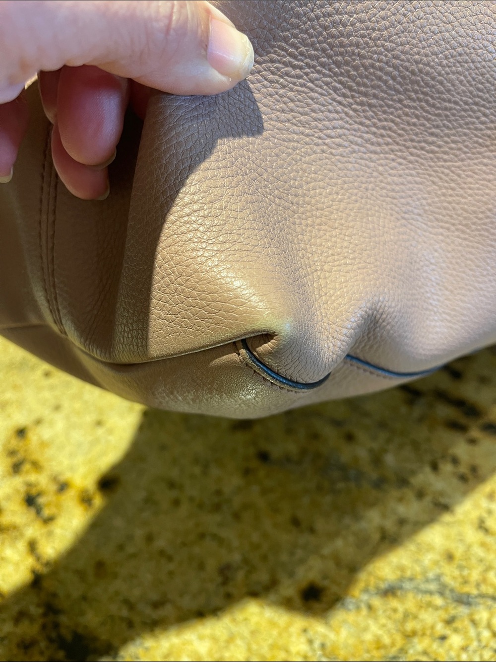 Gucci Blush Pink Soho Pebbled Leather Shoulder Tote - Picture 4 of 15